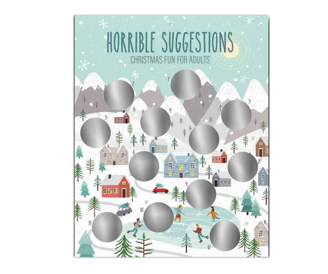 Horrible Suggestions Adult 12 Days of Christmas