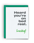 Bed Rest - Mini Card