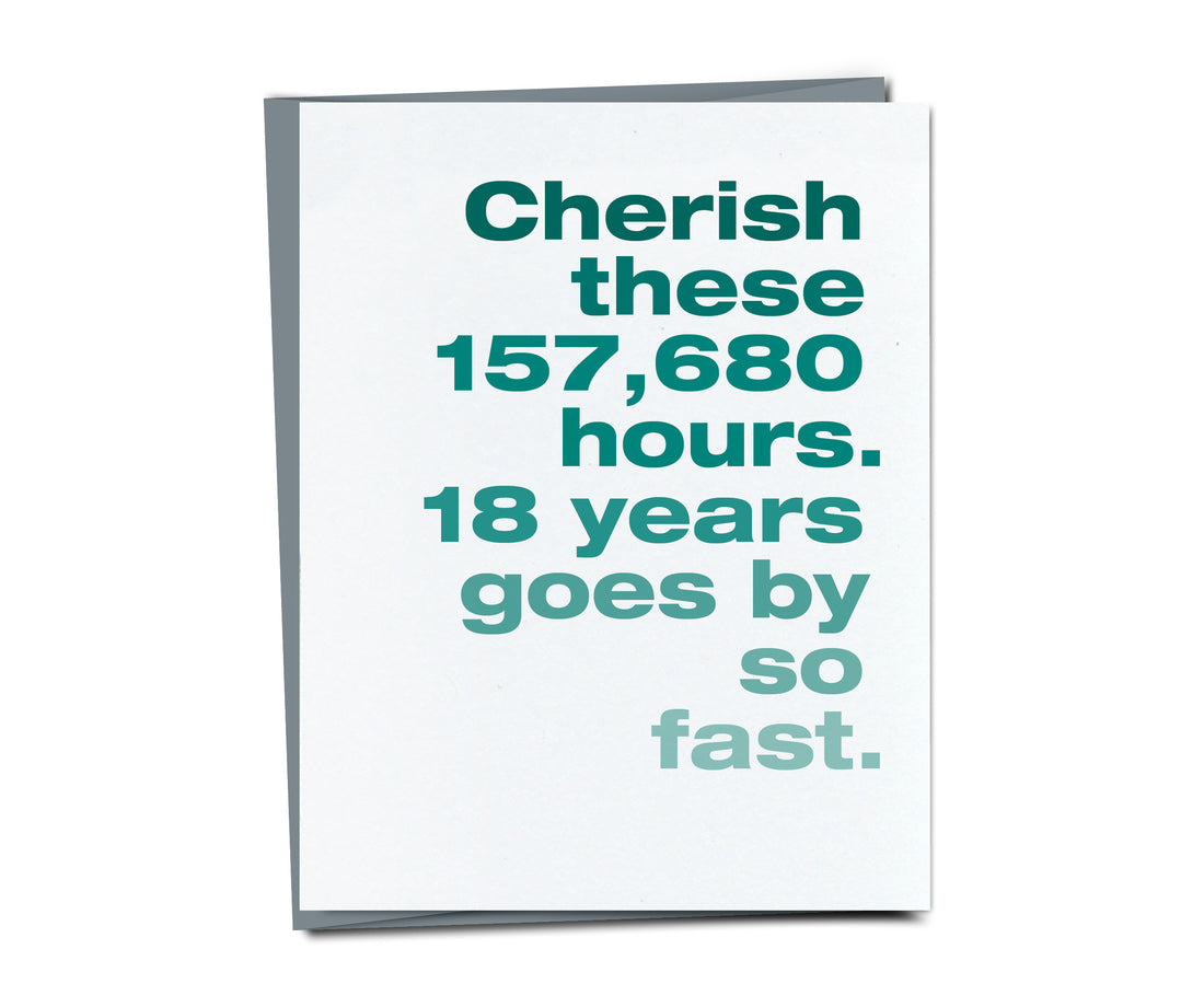 Funny Cherish New Baby Card