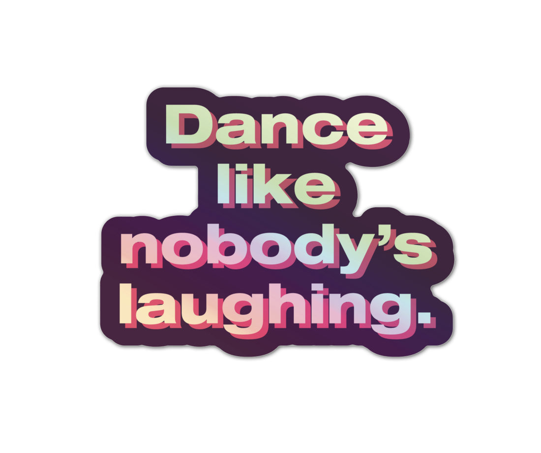 Dance Vinyl Sticker