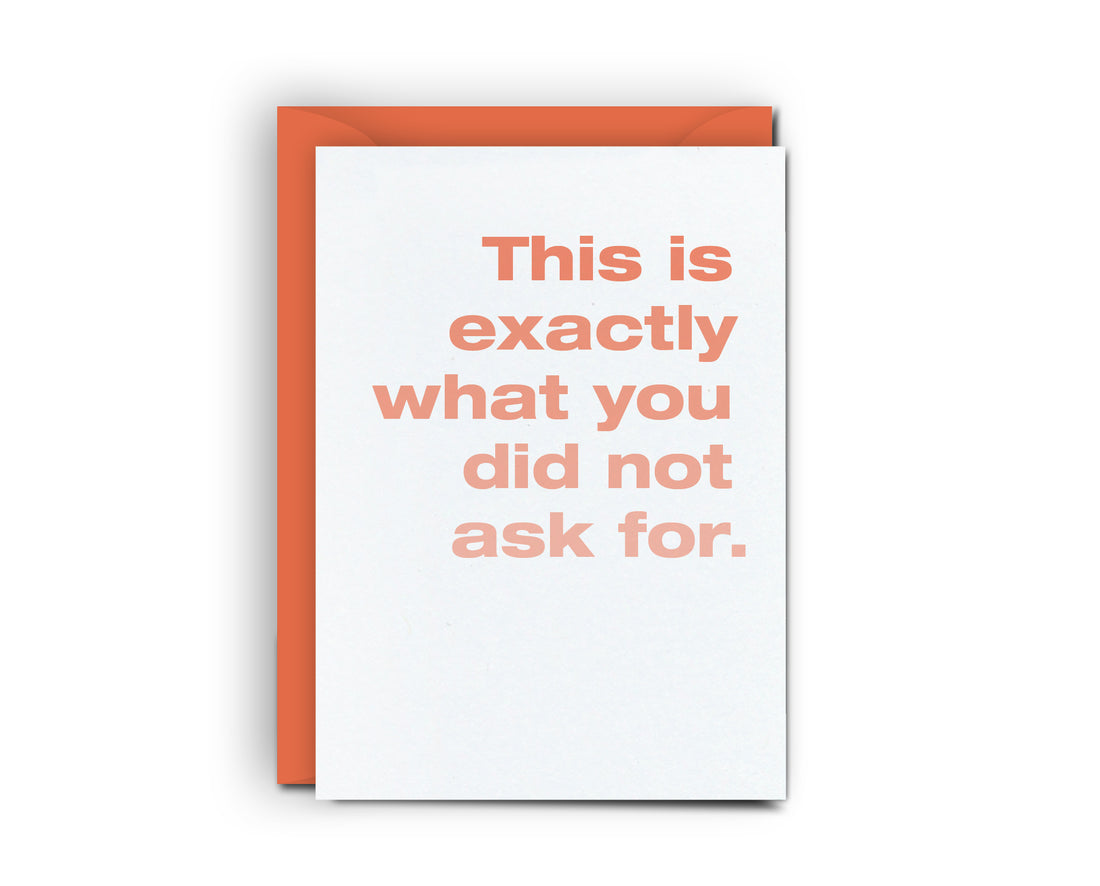 This is Exactly - Mini Card