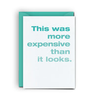 Expensive - Mini Card