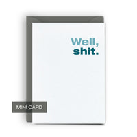 Shit - Mini Card