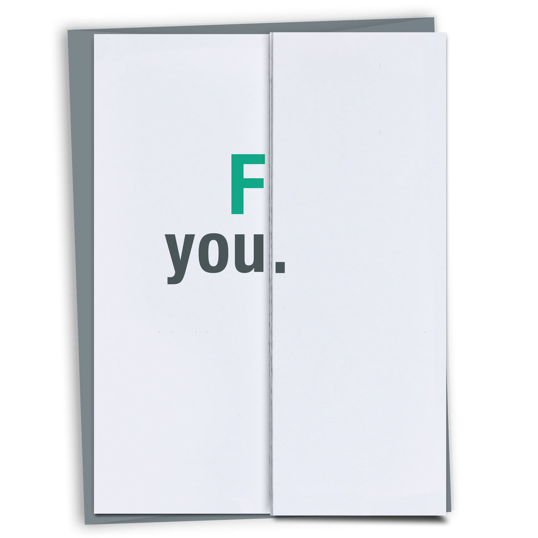 F You Swearing Birthday Card