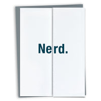 Nerd Graduation Card