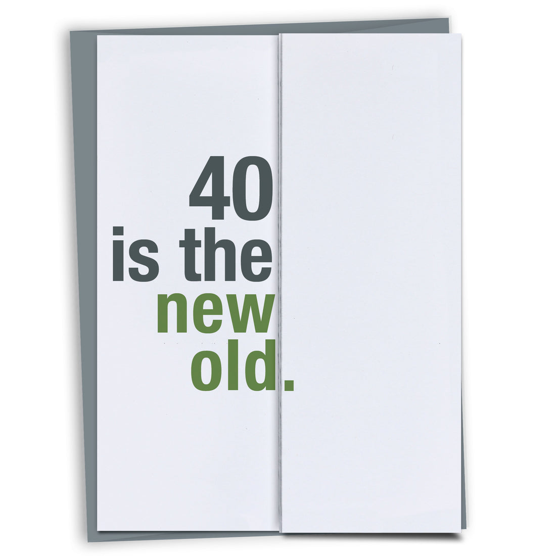 Funny 40th Birthday Card