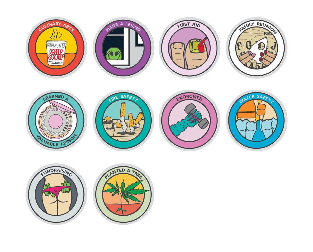 Undervalued Achievement Stickers