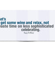 Let's get wasted birthday card folding card