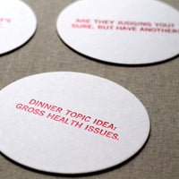 Family Gathering Coaster Set