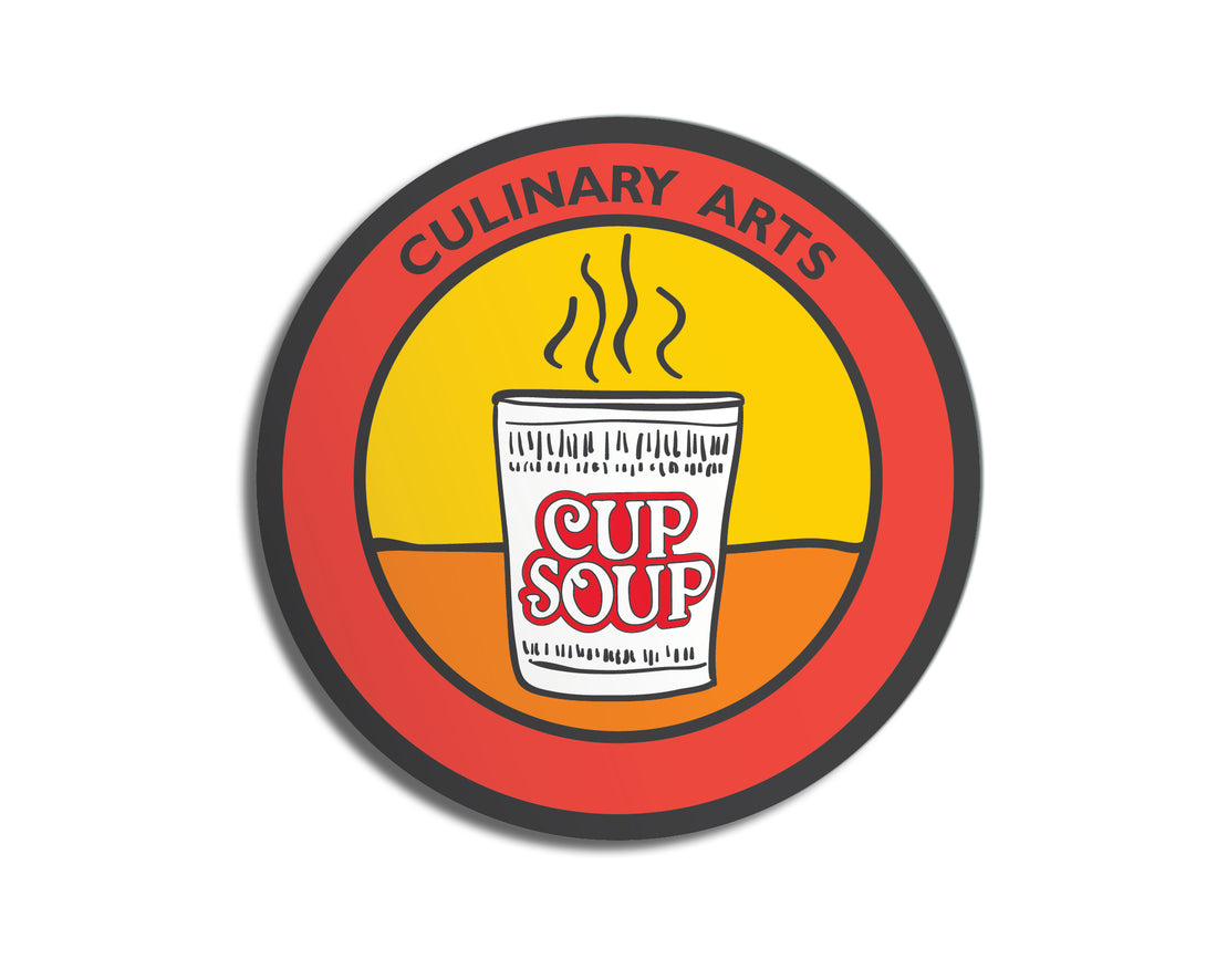 Culinary Arts Vinyl Sticker