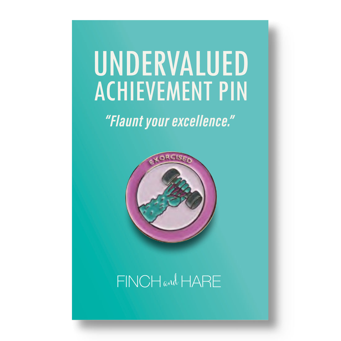 Exorcised Enamel Pin