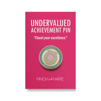 Valuable Lesson Enamel Pin