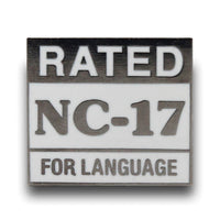 NC-17 Enamel Pin