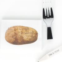 Steak and Potato Note Pad / Sticky Notes