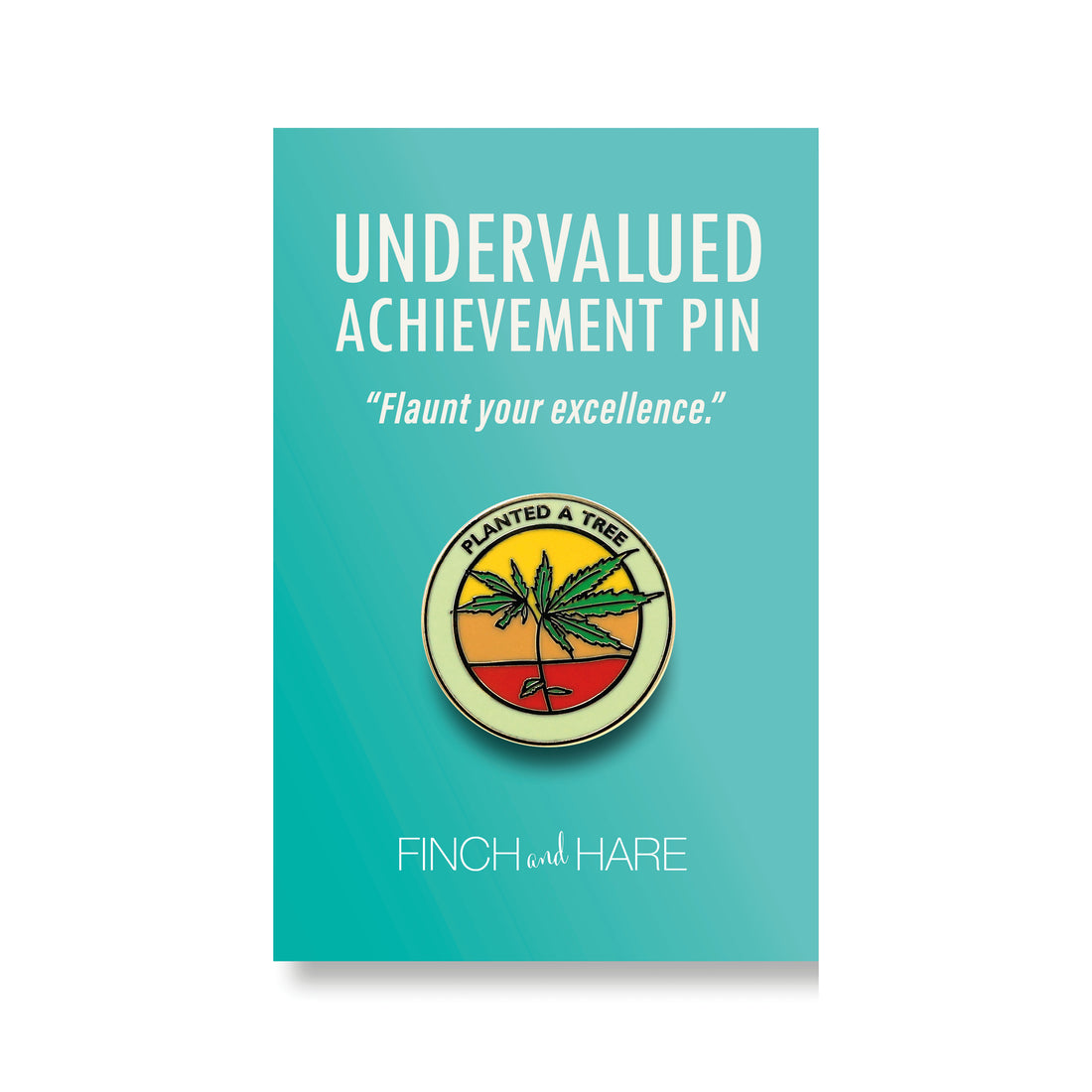 Planted a Tree Enamel Pin
