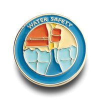 Water Safety Enamel Pin