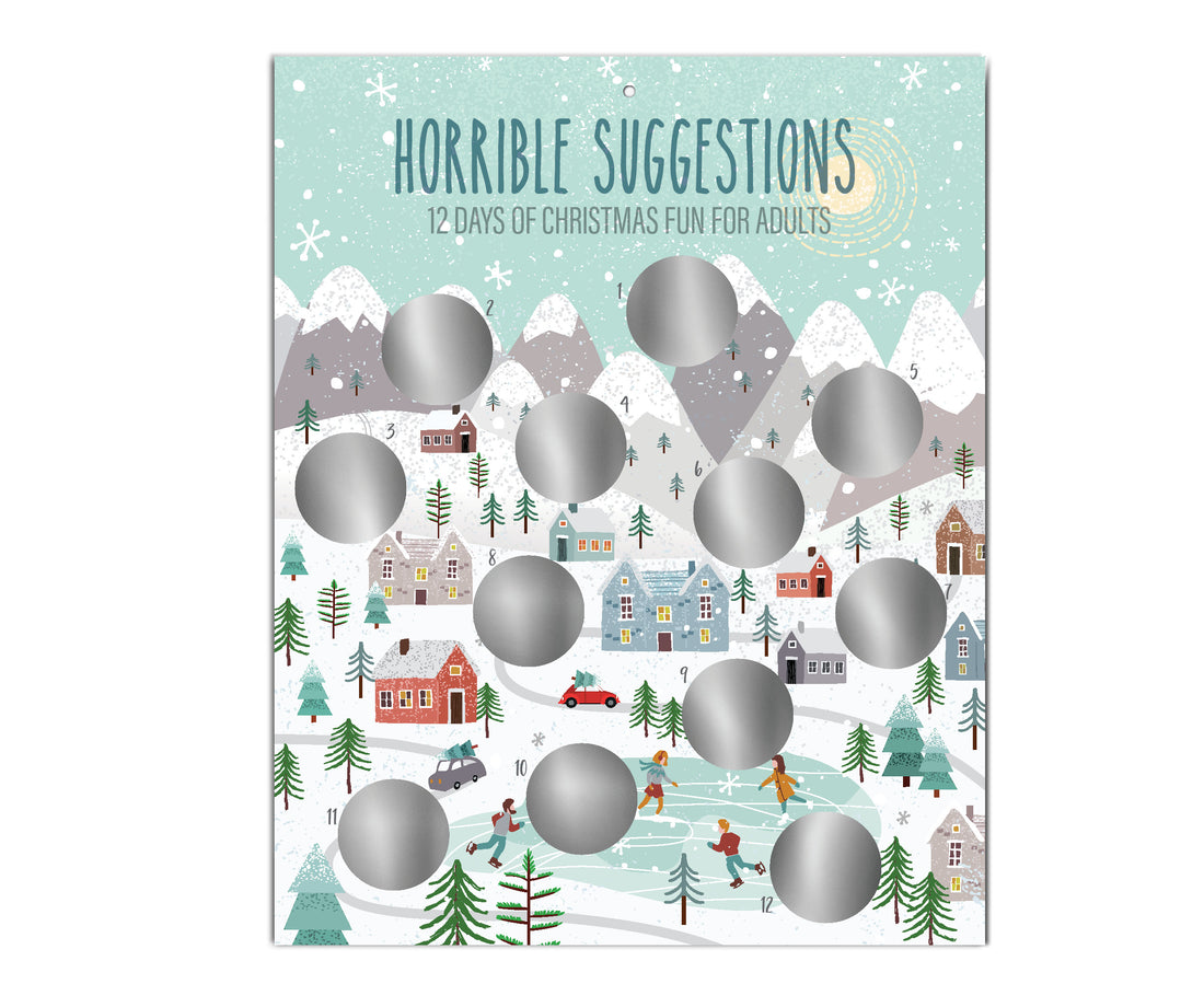 Horrible Suggestions Adult 12 Days of Christmas