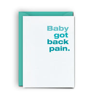 Back Pain - Mini Card