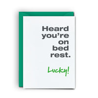 Bed Rest - Mini Card