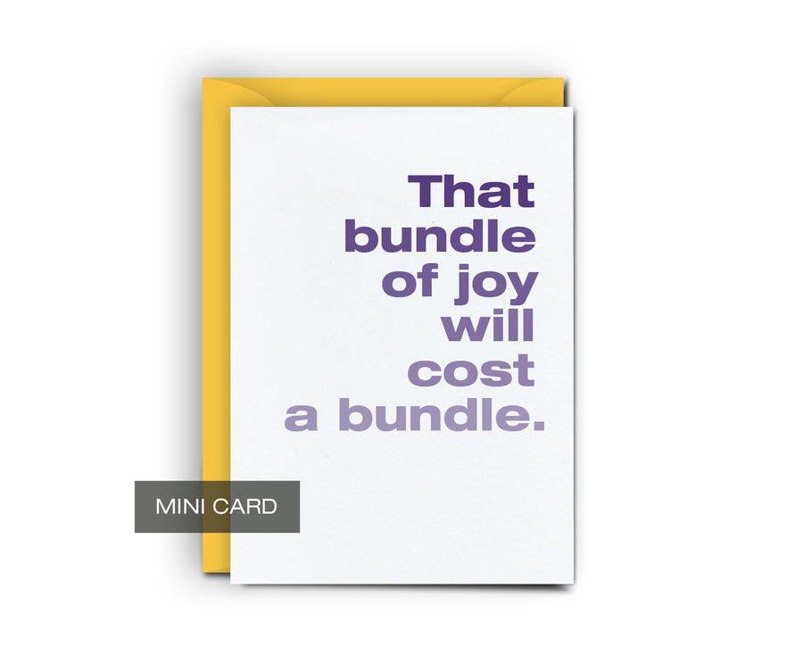 Bundle of Joy - Mini Card