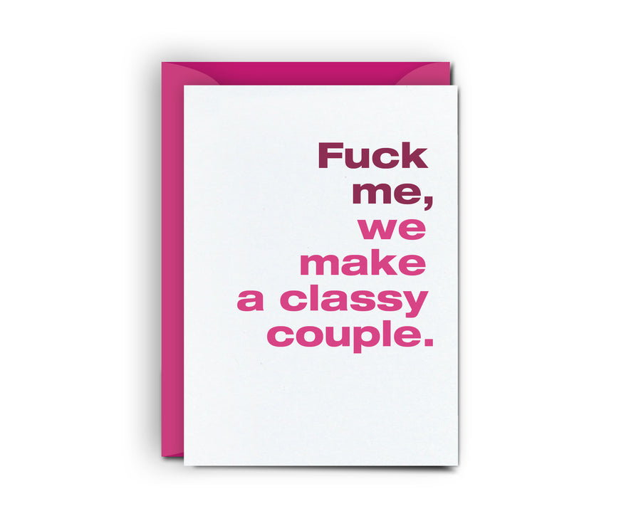 Classy Couple - Mini Card