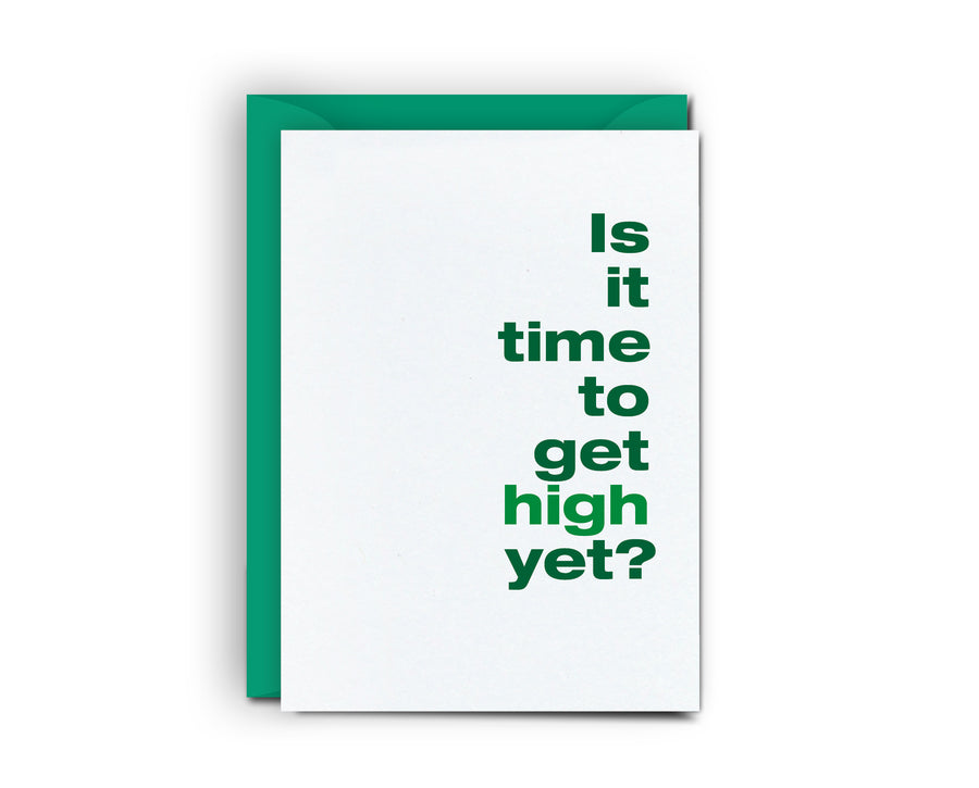 High Yet - Mini Card