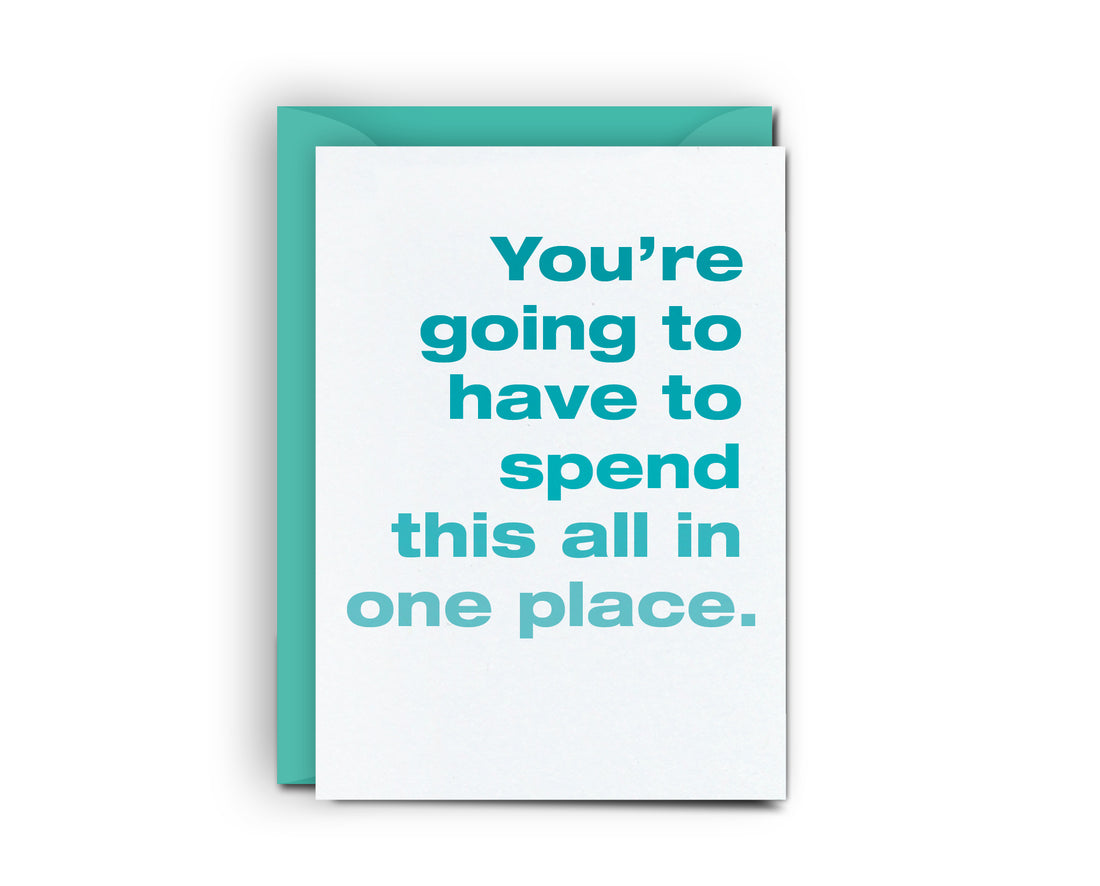 One Place - Mini Card