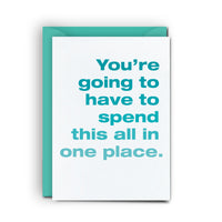 One Place - Mini Card