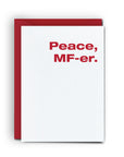 Peace MF-er - Mini Card