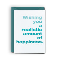 Realistic Happiness - Mini Card