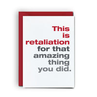 Retaliation - Mini Card