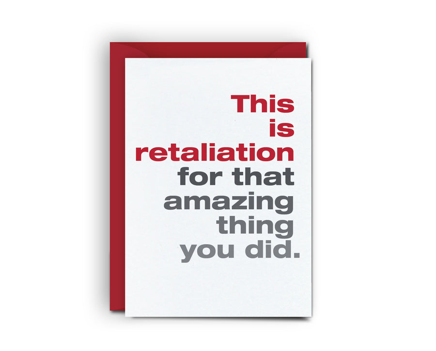 Retaliation - Mini Card