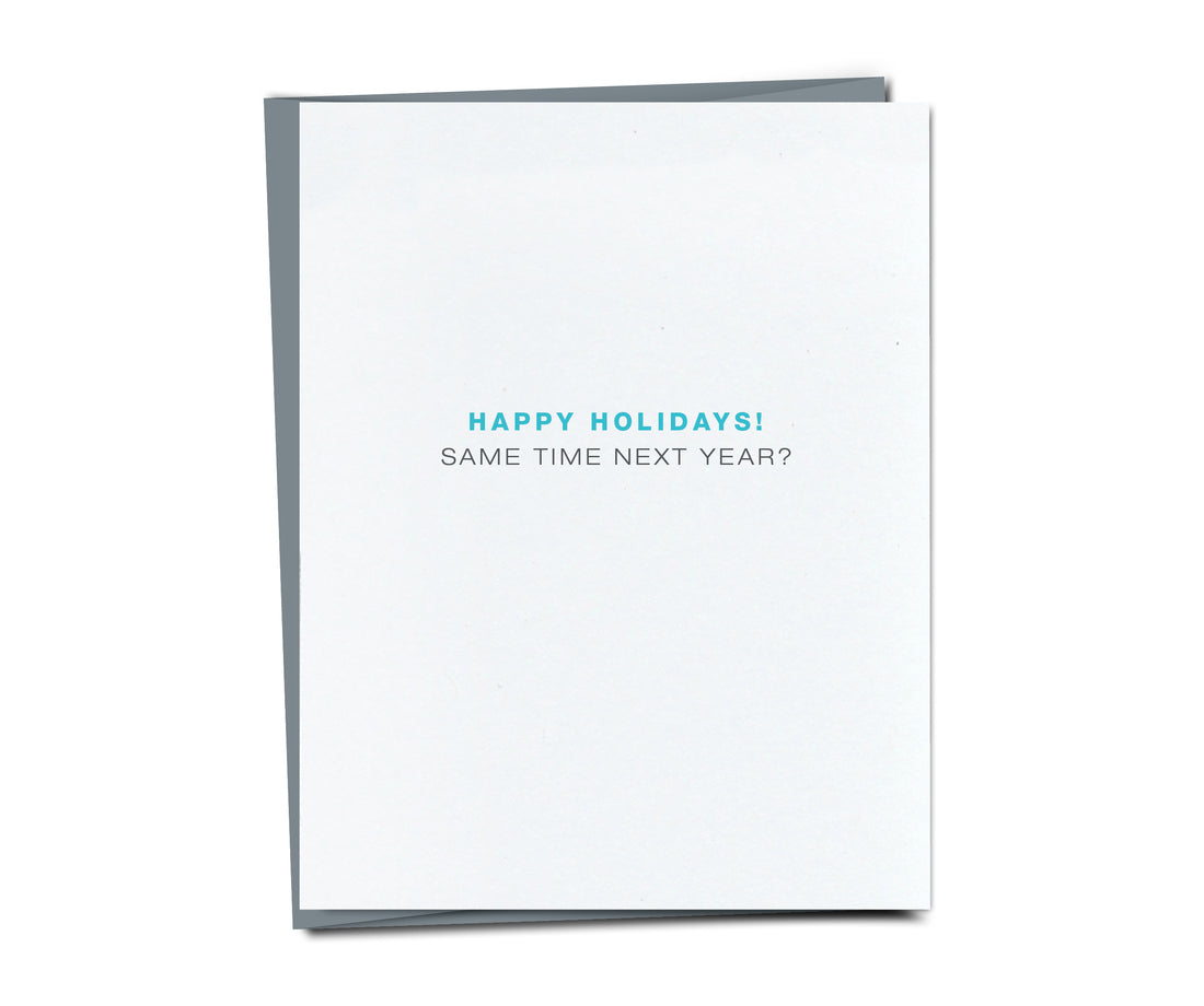 Same Time - Holiday