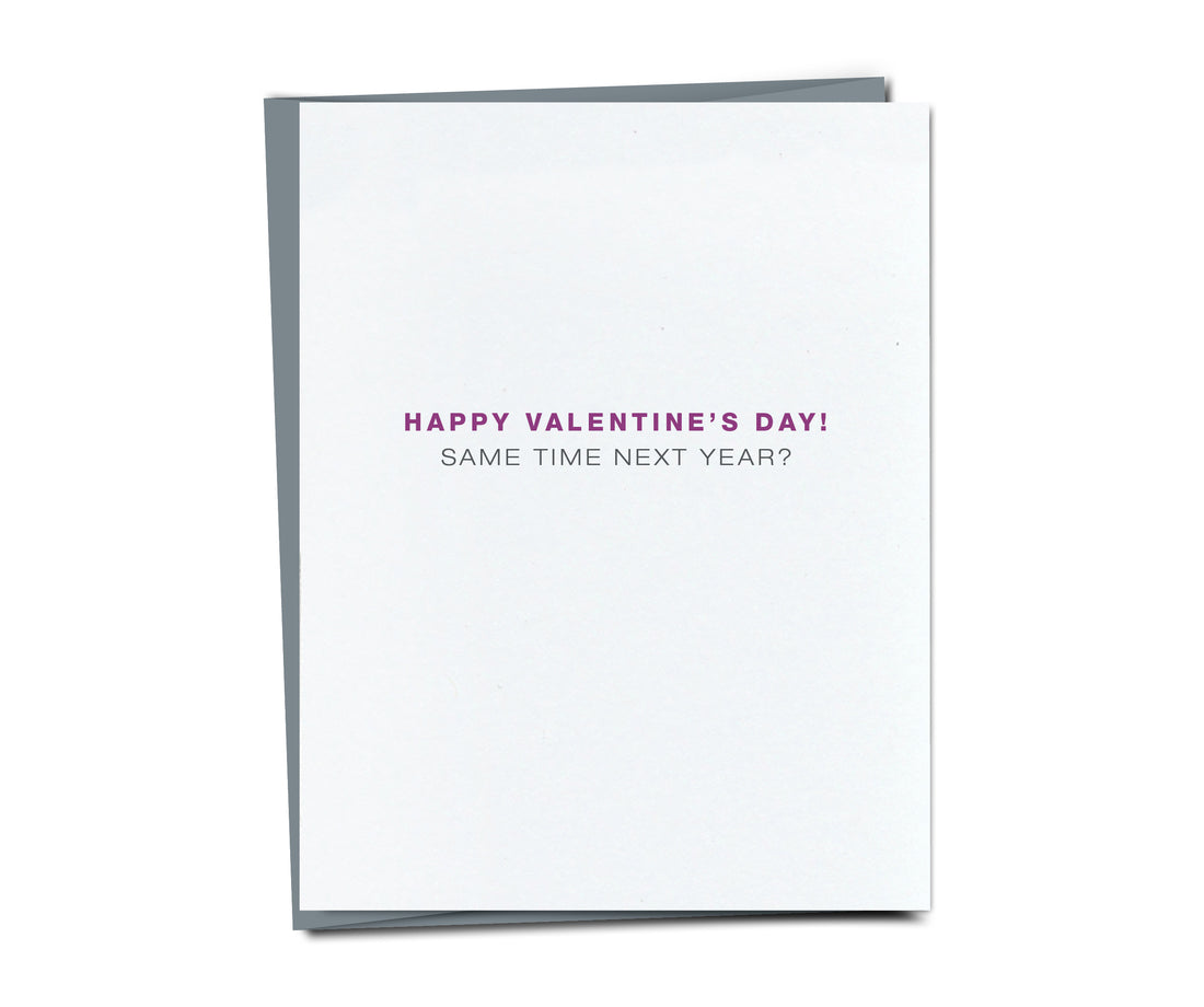 Same Time - Valentine's