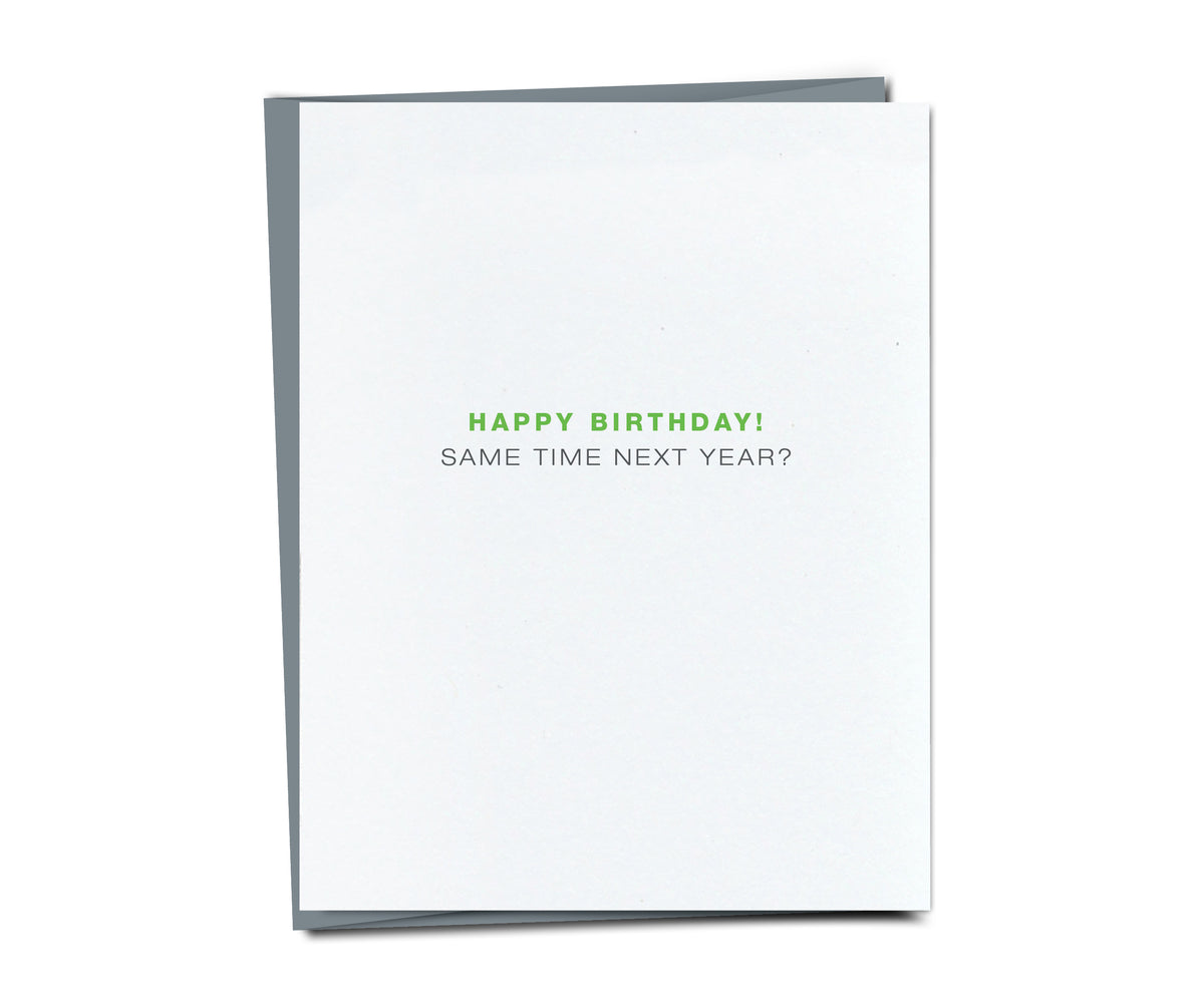 Same Time - Birthday
