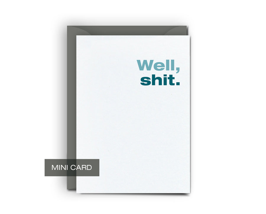 Shit - Mini Card