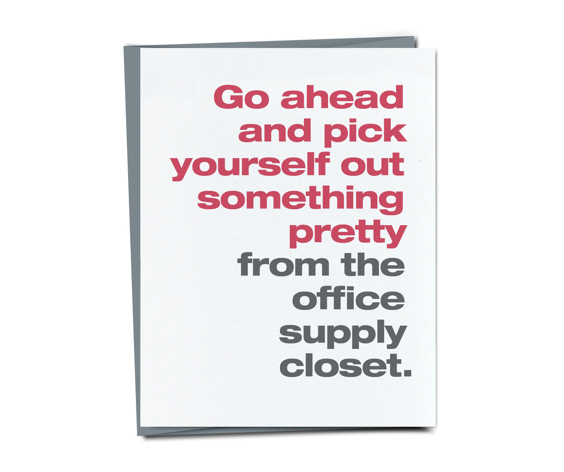 Pick Yourself Something Pretty from the Office Supply Closet