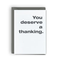 A Thanking - Mini Card