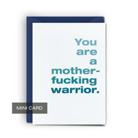 Warrior - Mini Card