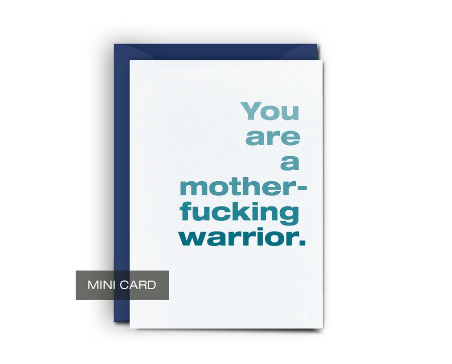 Warrior - Mini Card