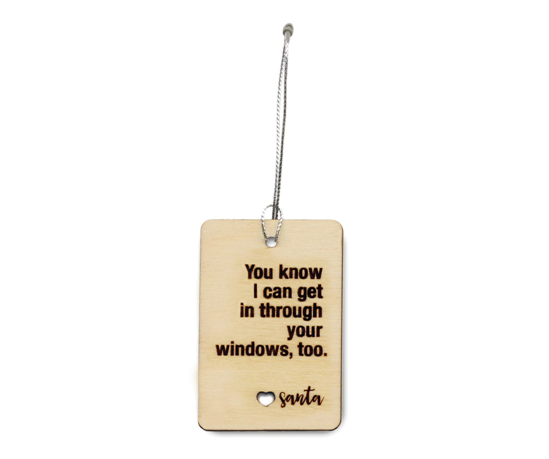 Your Windows Ornament | Tag