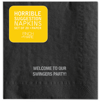 Swingers Party Napkins