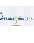 Funny You are Awful Card inside view