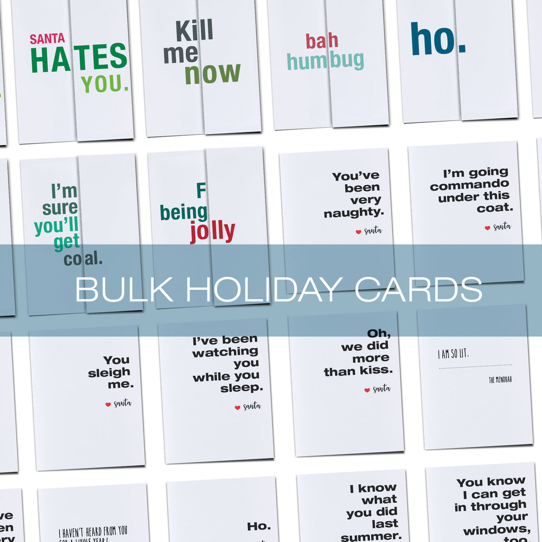 Bulk Holiday Cards (25+ Quantity)