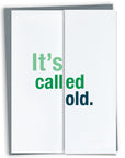 It's Called Old Funny Birthday Card