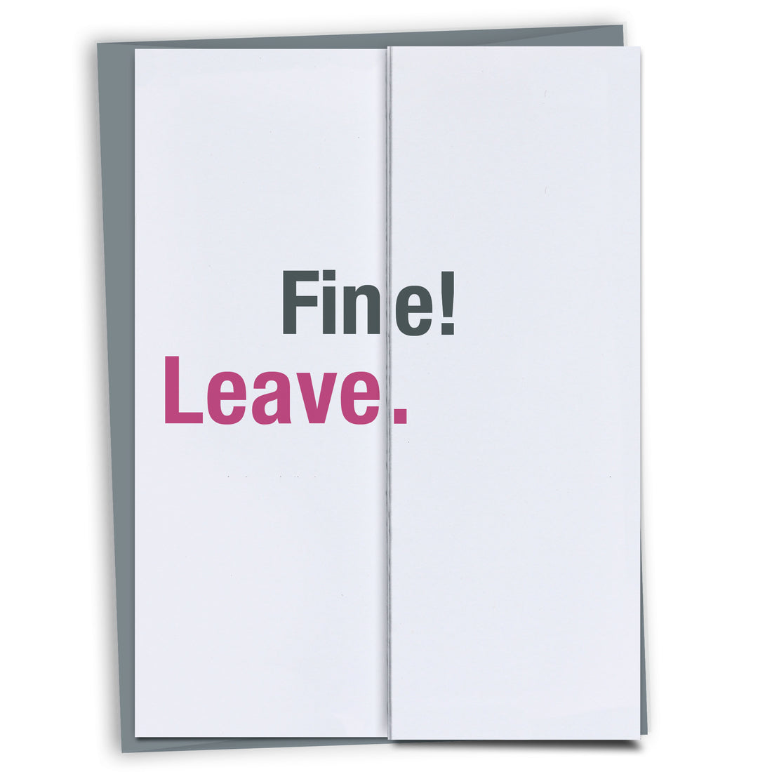 Farewell Card - Snarky