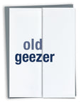 Old Geezer Funny Card