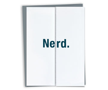 Nerd Graduation Card