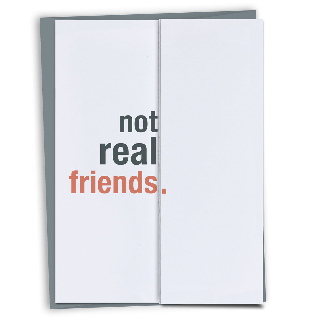 Real Friends Funny Coworker Birthday Card