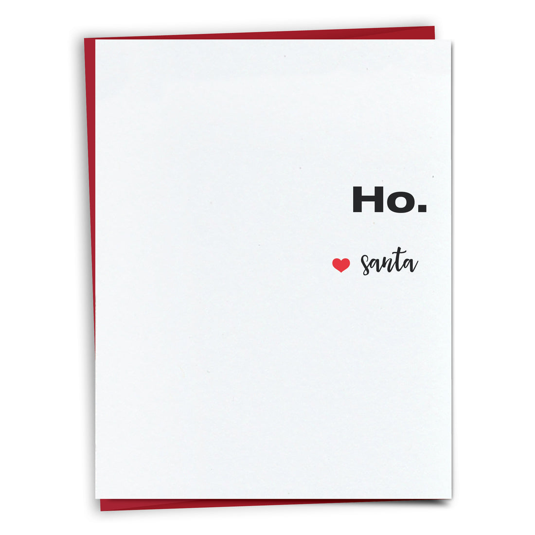 Ho Love Santa Card